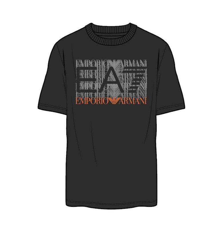 Тениска  EA7 Graphic Series 29500 - Черен Emporio Armani