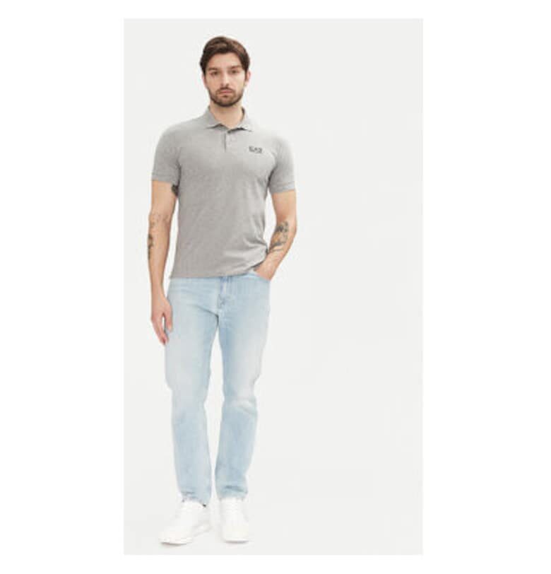 Мъжка тениска  Emporio Armani - 8NPF14 PJVQZ - Синтетичен материал - Сив EA7