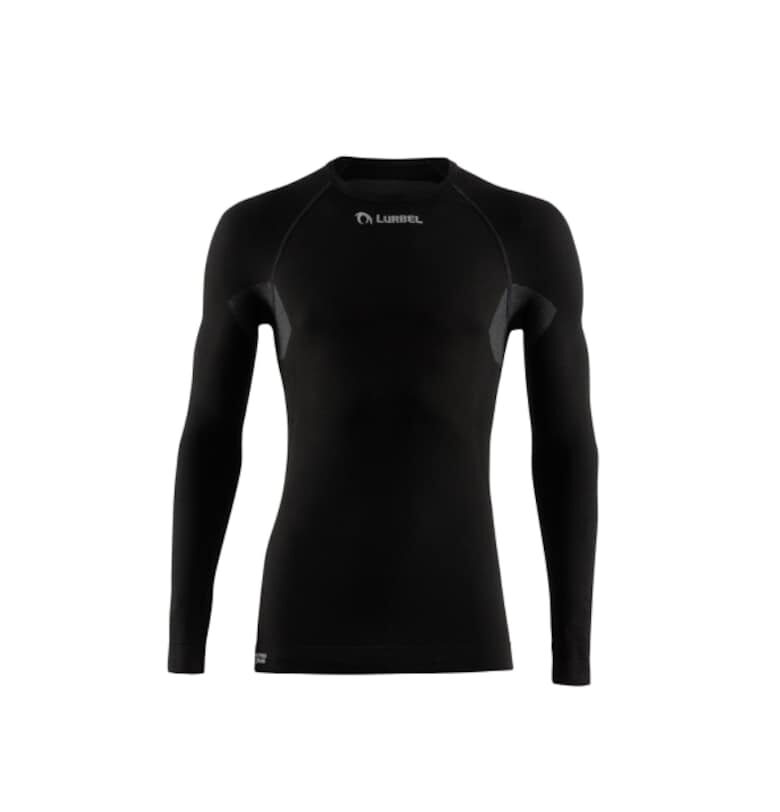 Мъжка термо тениска с дълъг ръкав -  Alaska - черна Lurbel