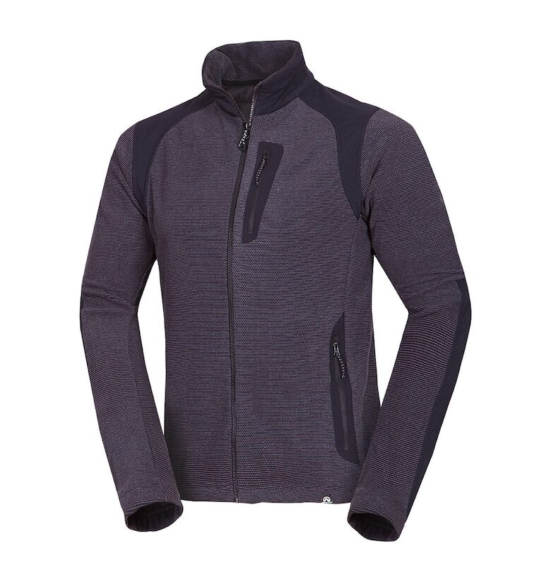 Мъжка трекинг блуза  Szymon черна - Черен NORTHFINDER