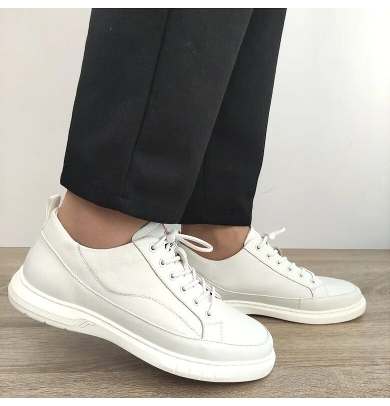 Мъжки Ежедневни Обувки  50006B 13-N Мръсно Бяло - Бяло - Бял Otter