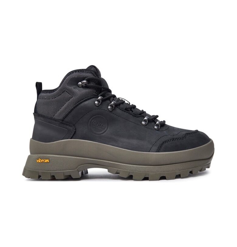 Мъжки боти -  23260 - Еко кожа - Черни Colmar