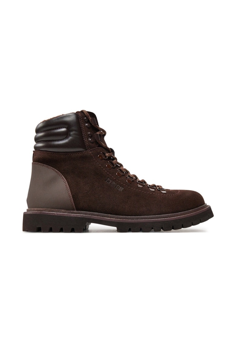 Мъжки боти - 71509 - Еко кожа - Черни BIG STAR SHOES