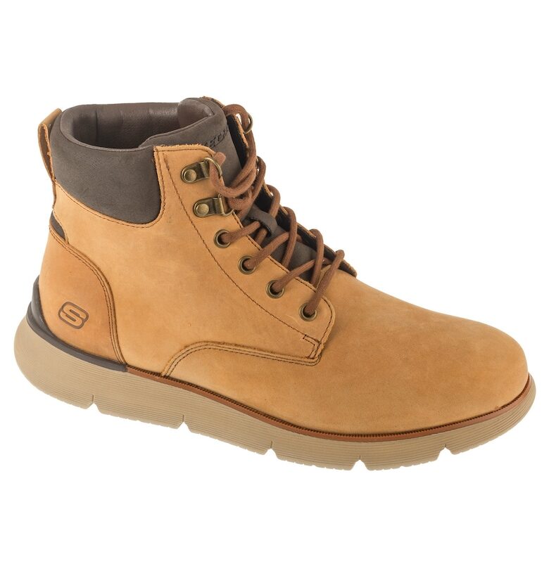 Мъжки боти -  Augustino - Cobb 205228 - Кафяв Skechers