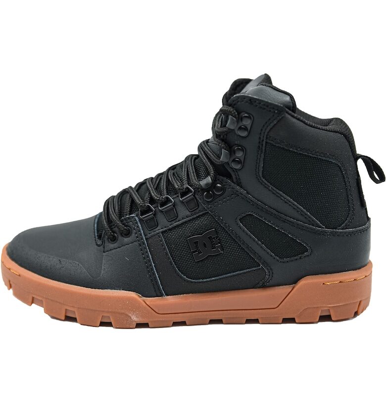 Мъжки боти  Pure High-Top Water-Resistant 27067 - черни - Черен DC Shoes