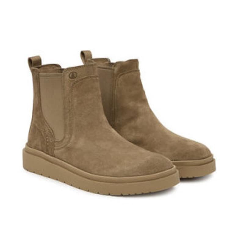 Мъжки боти -  естествена кожа - 546542 - Кафяв Clarks