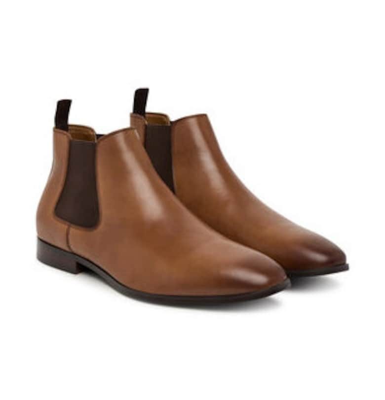 Мъжки боти -  естествена кожа - кафяви Aldo