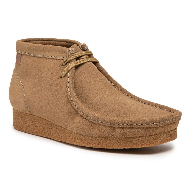 Мъжки ботуши  261594387110 - Естествена кожа - Бежов Clarks