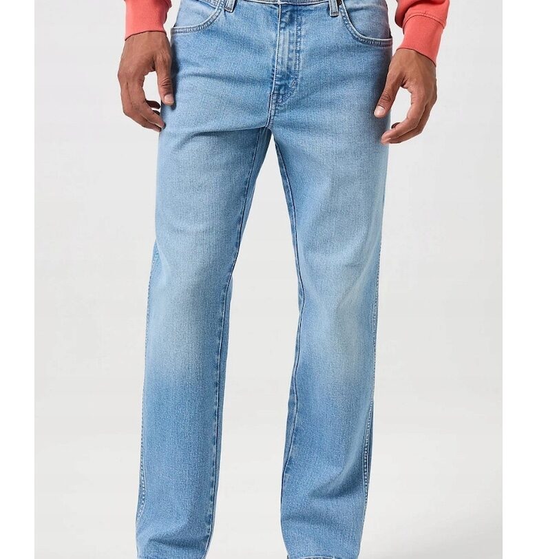 Мъжки дънки 112350816 -  Памук - Син Wrangler