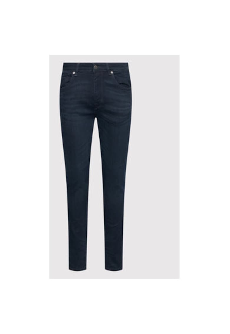 Мъжки дънки - 209729344 - Органичен памук/модал - Сини - Син Selected Homme