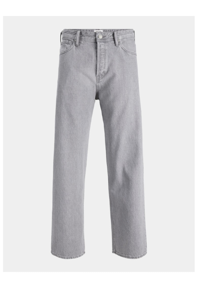 Мъжки дънки - 303275662 - Памук - Сив Jack Jones