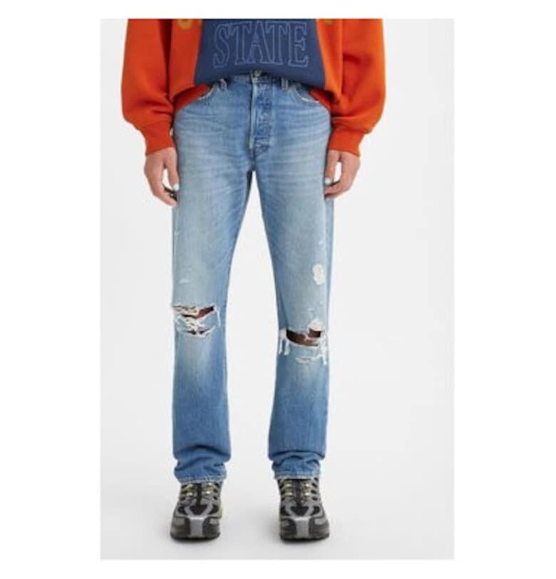 Мъжки дънки -  303341794 - Памук - Син - Син Levis