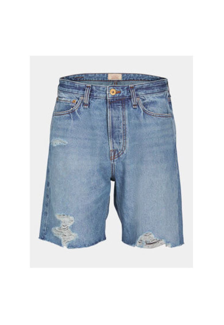 Мъжки дънки - 303484750 - Памук - Син - Син Jack and Jones