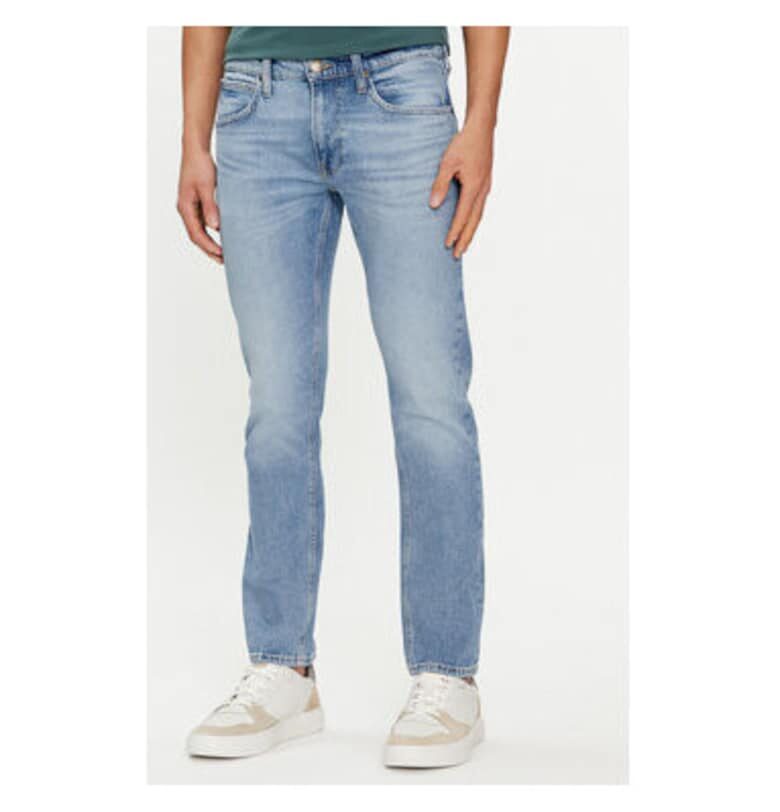 Мъжки дънки -  303595227 - Памук - Син - Син Lee