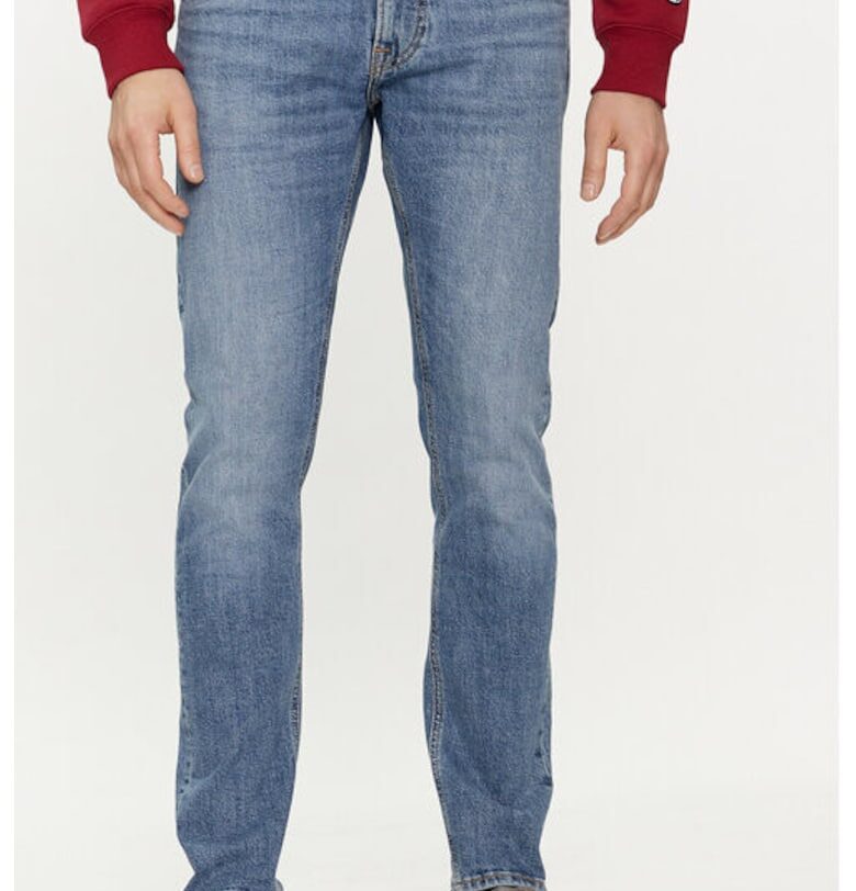 Мъжки дънки -  303595388 - Памук - Син - Син Lee