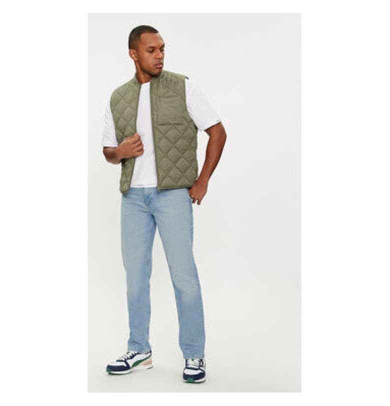 Мъжки дънки -  303595432 - Памук/Лиосел - Син - Син Lee