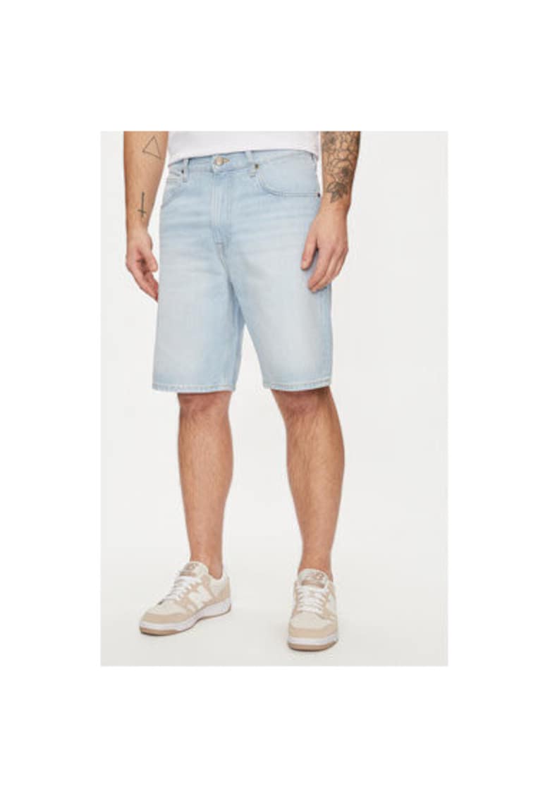 Мъжки дънки - 303595777 - Памук - Син - Син Lee