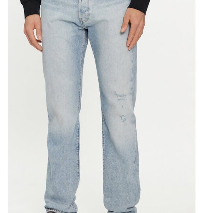 Мъжки дънки -  303664770 - Памук - Син - Син Levis