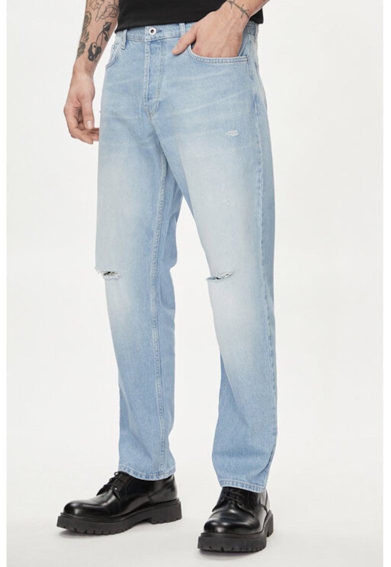 Мъжки дънки - 303747305 - Органичен памук - Син - Син KARL LAGERFELD JEANS