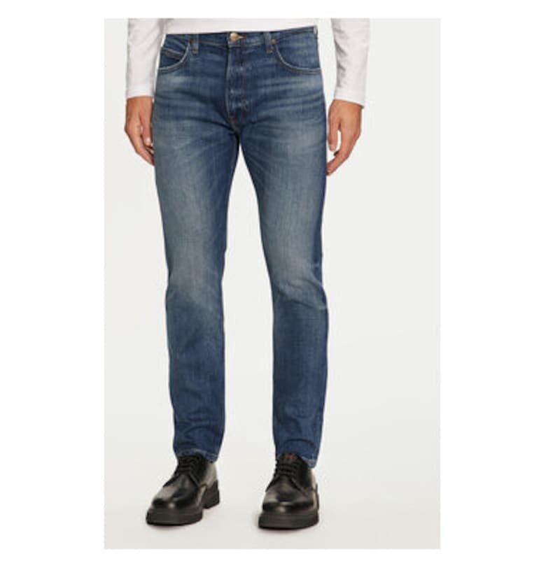 Мъжки дънки -  304285394 - Памук - Син - Син Lee