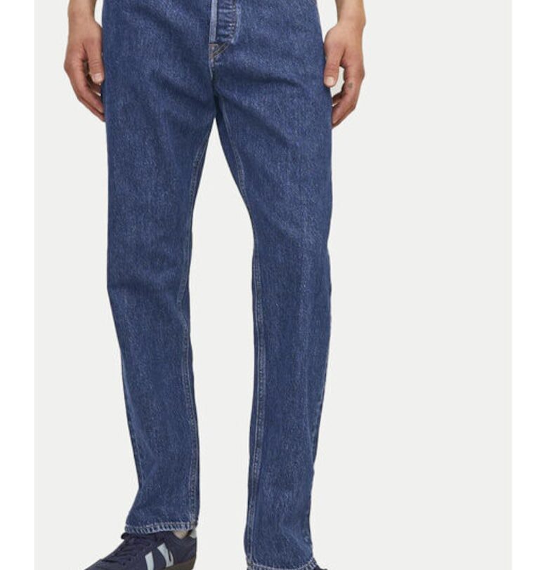 Мъжки дънки -  304376160 - Памук/Памук - Син - Син Jack and Jones