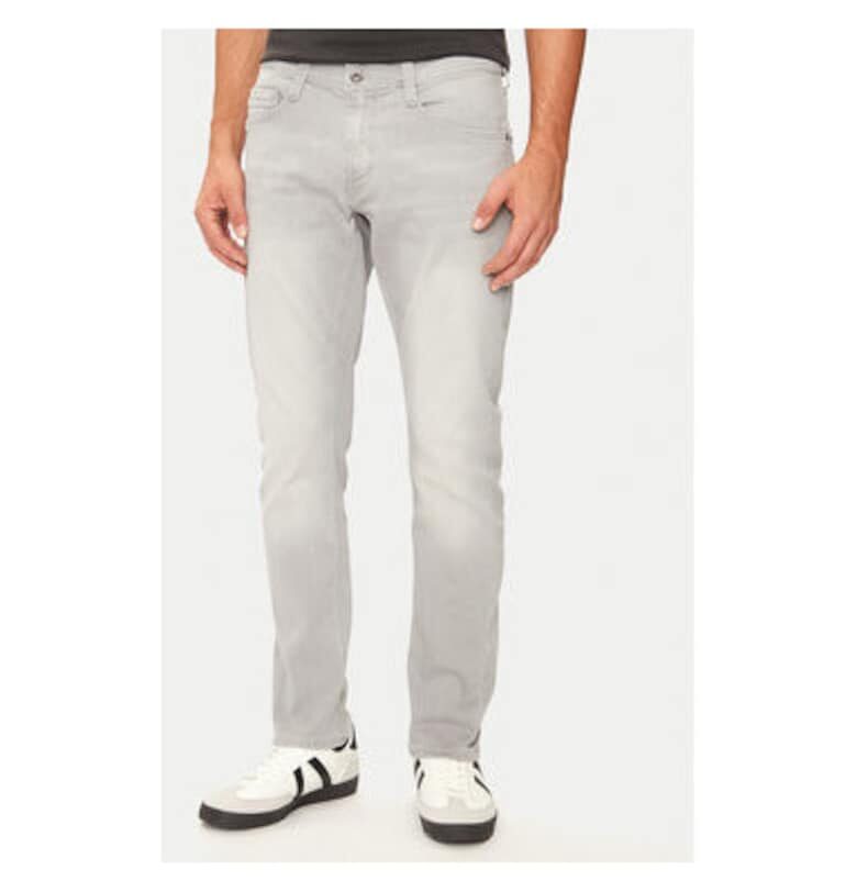 Мъжки дънки -  304464744 - Памук - Полиестер - Сив - Сив Mustang