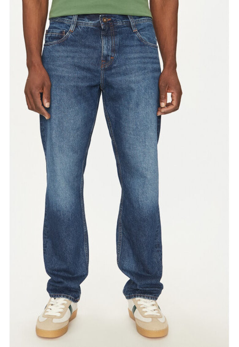 Мъжки дънки - 304779220 - Памук - Син Mustang