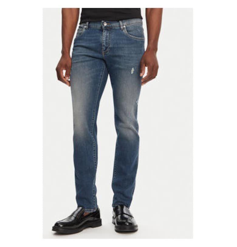 Мъжки дънки -  305315038 - Памук - Еластан - Син - Син Dolce  Gabbana