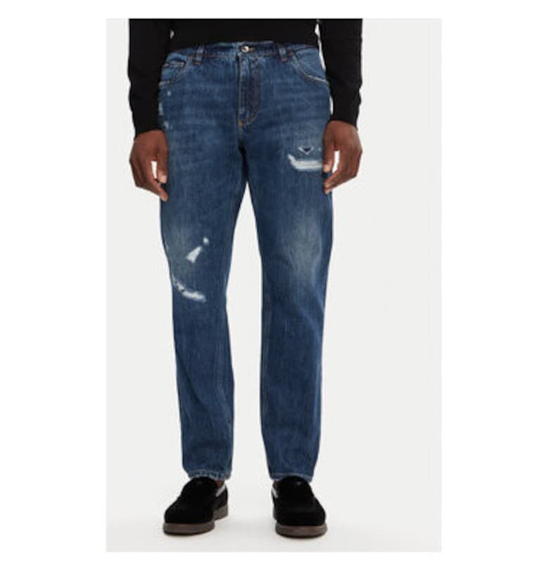 Мъжки дънки -  305315113 - Памук - Син - Син Dolce  Gabbana