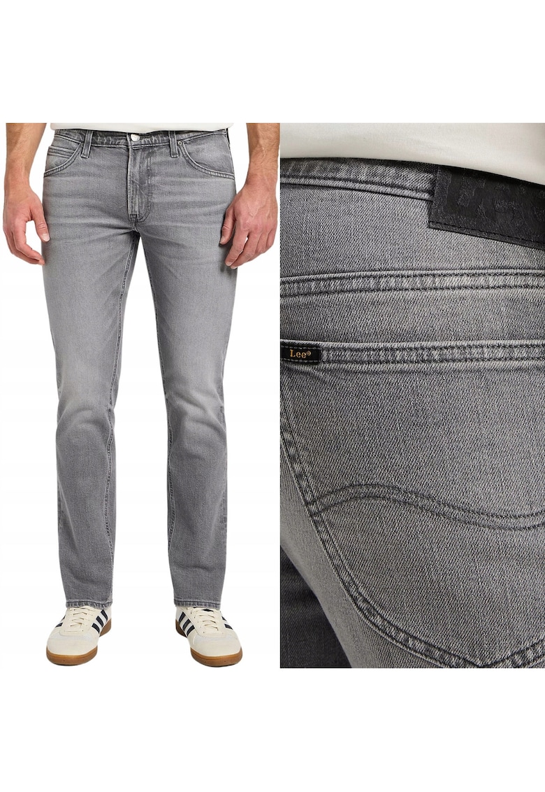 Мъжки дънки Daren сиви - Сив Lee