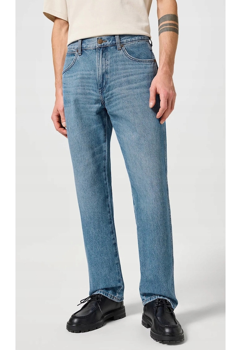 Мъжки дънки Frontier Jasper - памук - син Wrangler