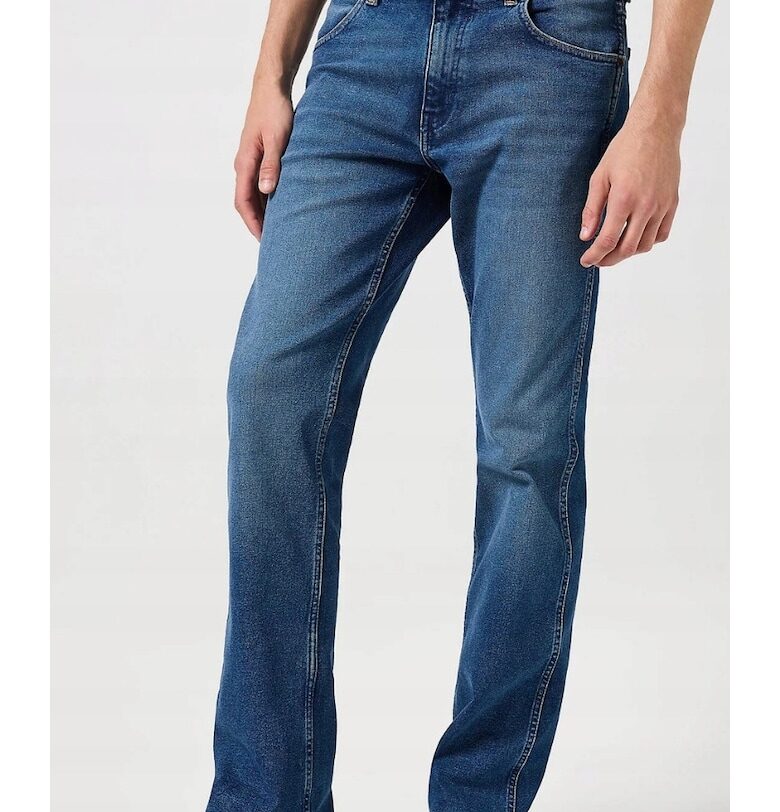 Мъжки дънки  Horizon - памук/еластан/полиестер - син Wrangler