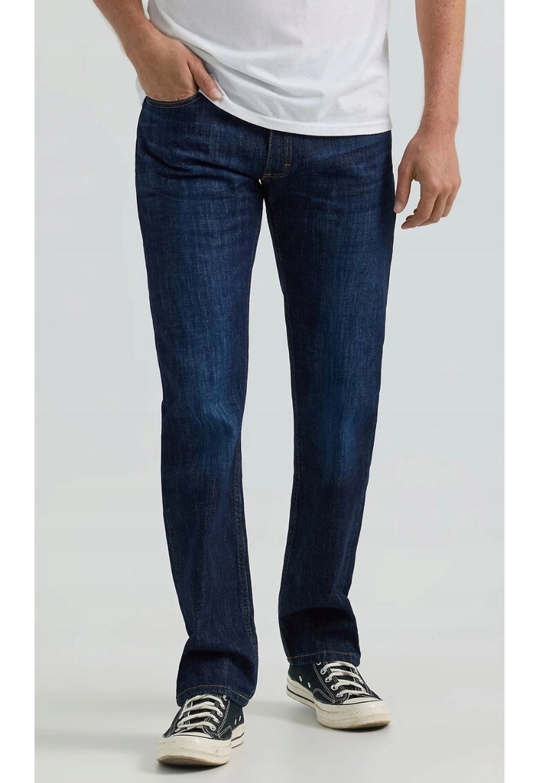 Мъжки дънки LEGENDARY - памук/еластан - тъмносини Lee