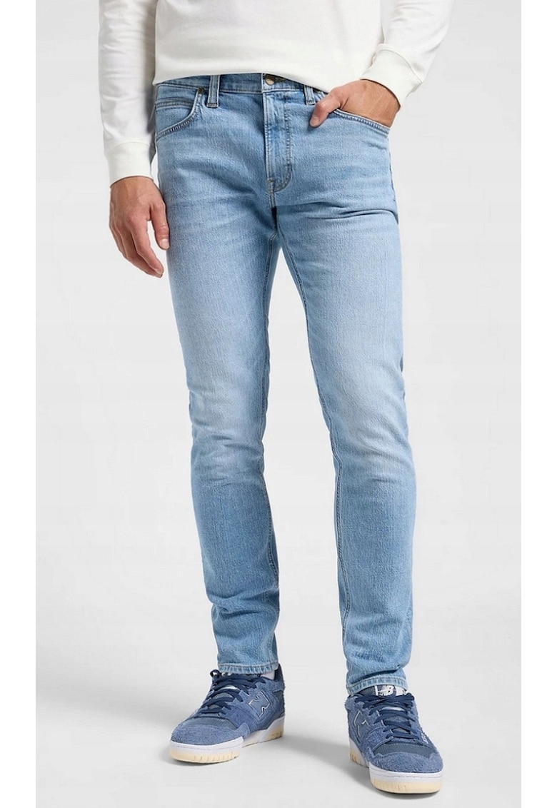 Мъжки дънки LUKE - памук/еластан - син Lee