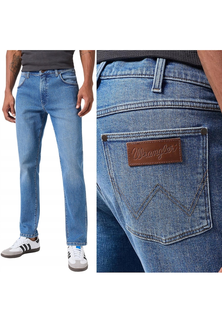 Мъжки дънки Larston 812 - син - Син Wrangler