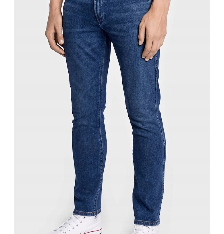 Мъжки дънки  Larston Country Boy - памук/еластан - син Wrangler