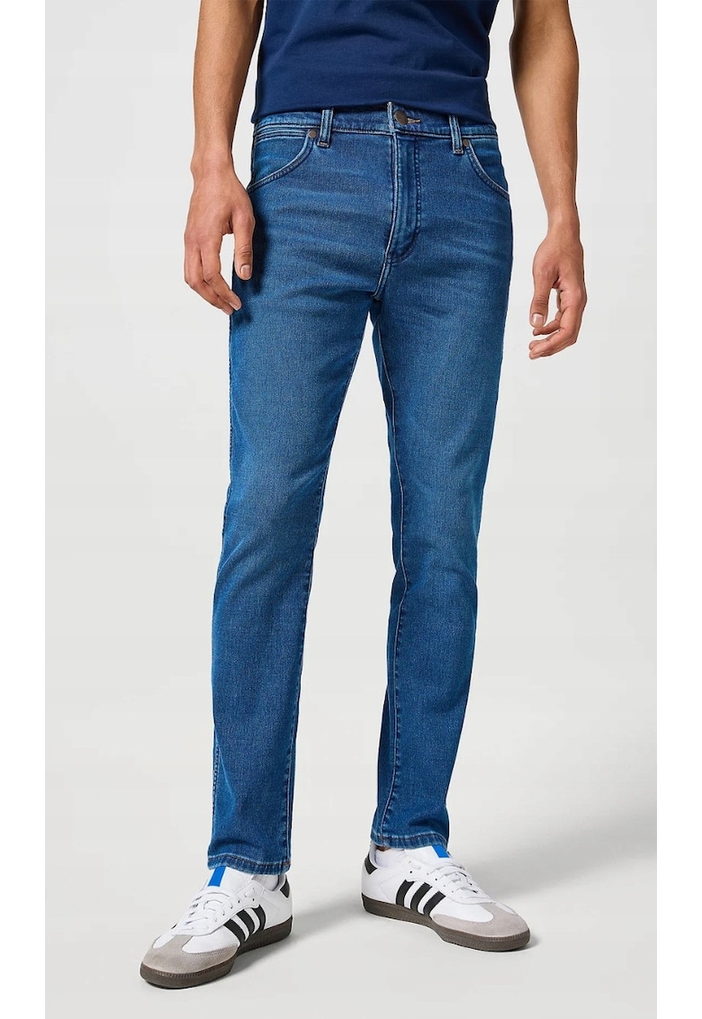 Мъжки дънки Larston Gavin - памук/полиестер/вискоза - син Wrangler