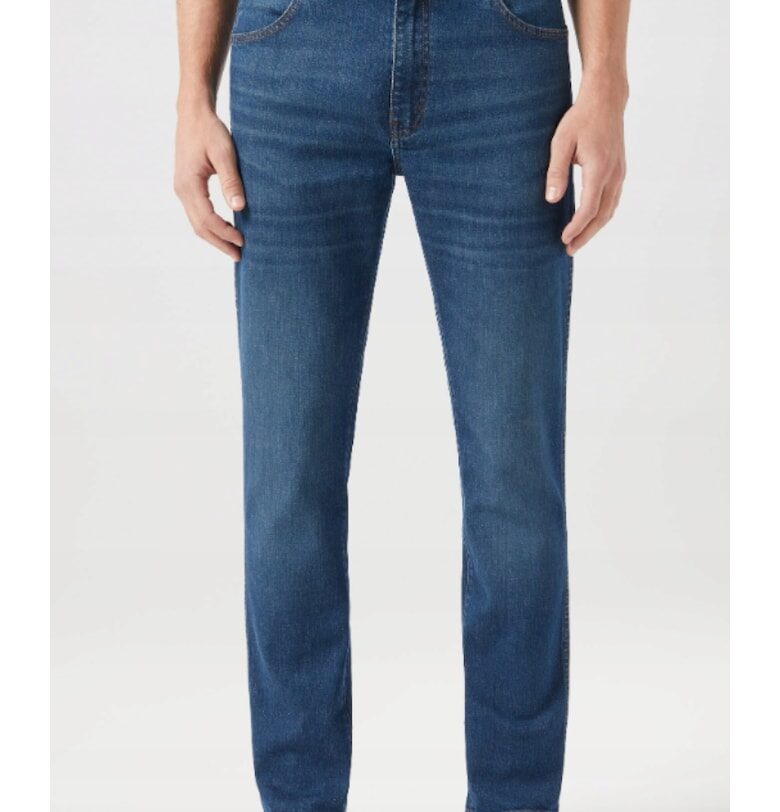 Мъжки дънки  Larston Spruce - Син Wrangler