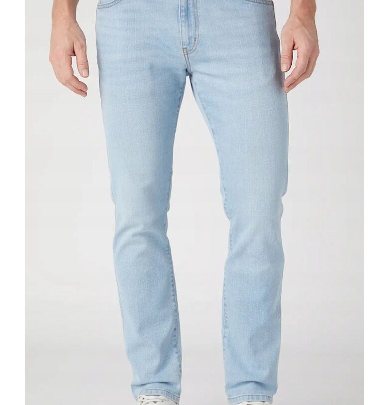 Мъжки дънки  Larston - памук - светлосин Wrangler