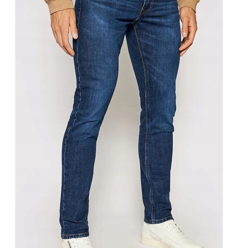 Мъжки дънки  Luke - памук/полиестер/еластан - син Lee