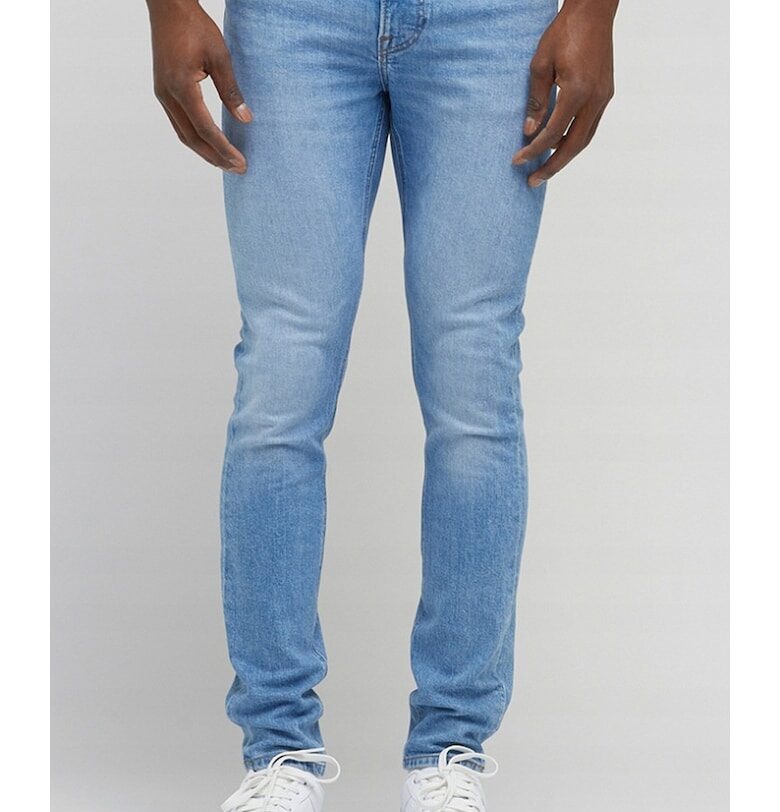 Мъжки дънки  Malone - памук/еластан - впит модел - светлосин Lee