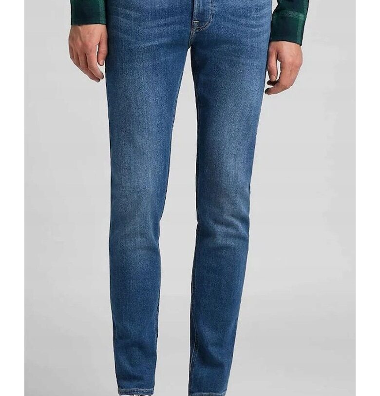 Мъжки дънки  MALONE - памук/полиестер/еластан - сини - Lee