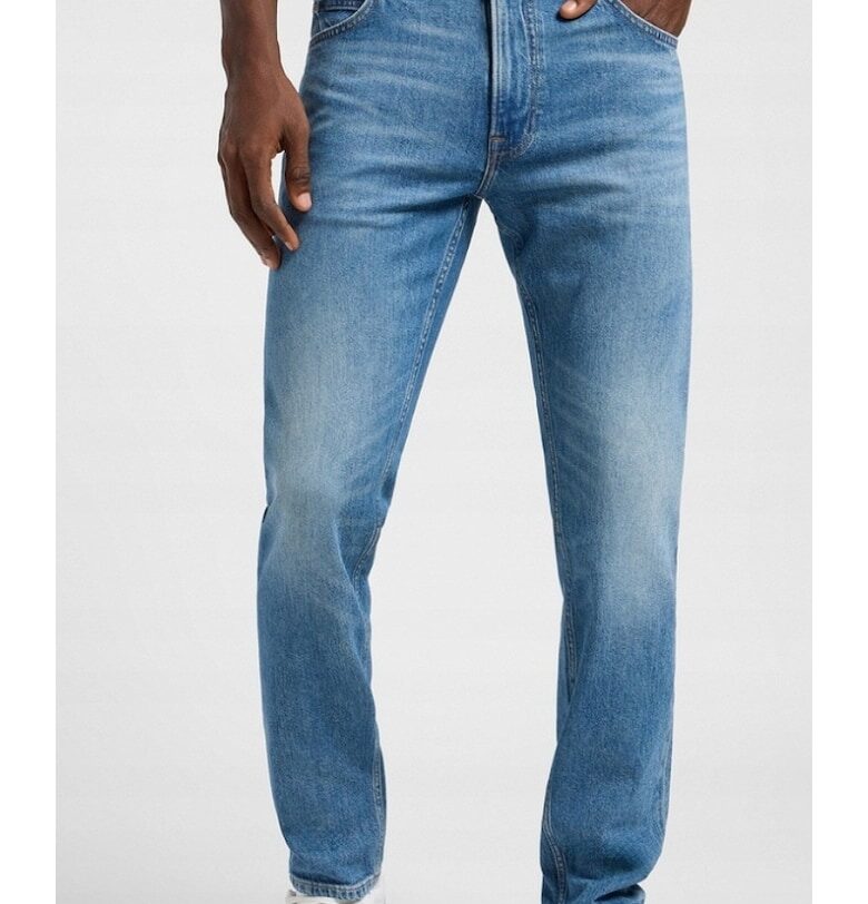 Мъжки дънки  RIDER Summer Fun - памук/еластан - син Lee