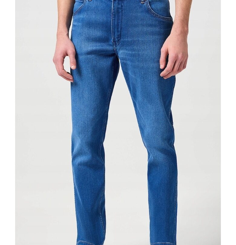 Мъжки дънки  River FREE TO STRETCH - памук/еластан - син Wrangler