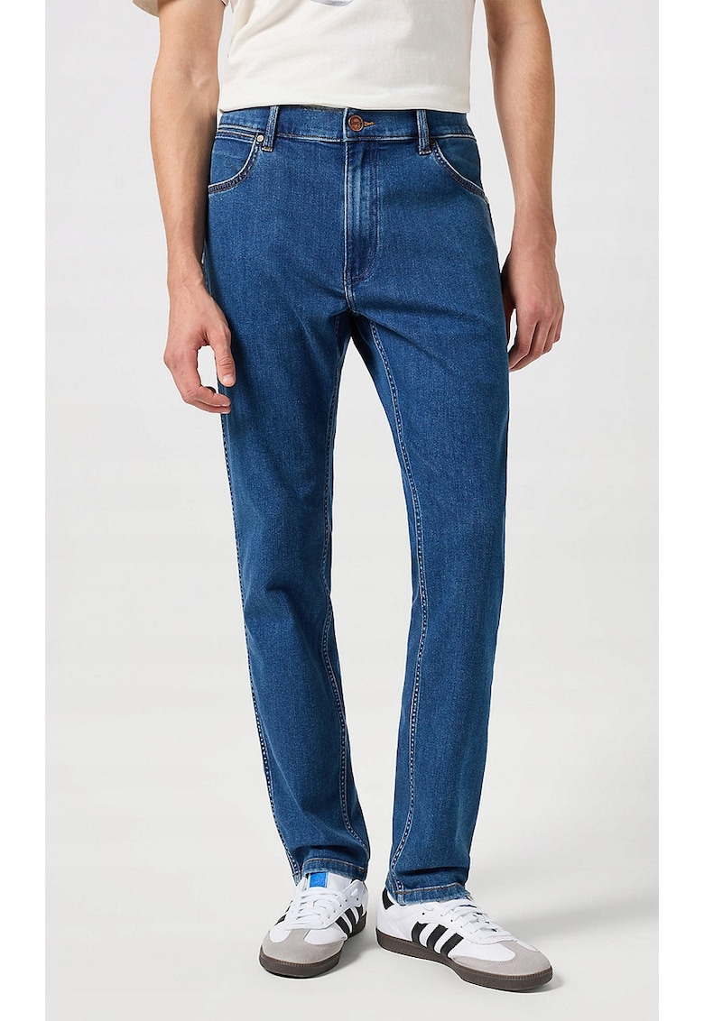 Мъжки дънки River памук/полиестер/еластан - син - Син Wrangler