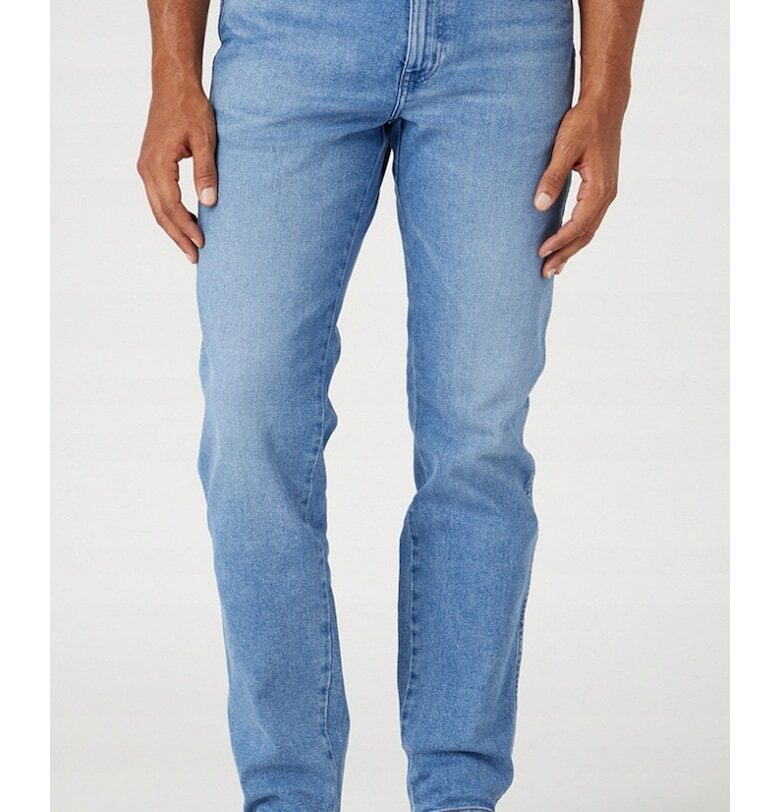 Мъжки дънки  River сини - Светлосин/Син Wrangler