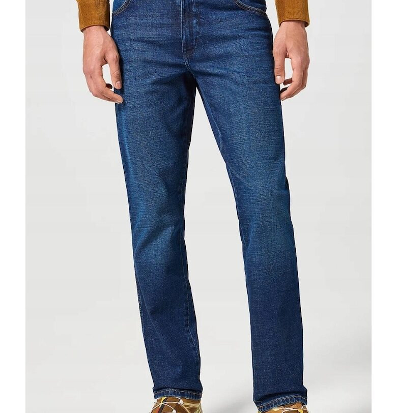 Мъжки дънки  Texas Midnight Haze - памук/еластан - син Wrangler