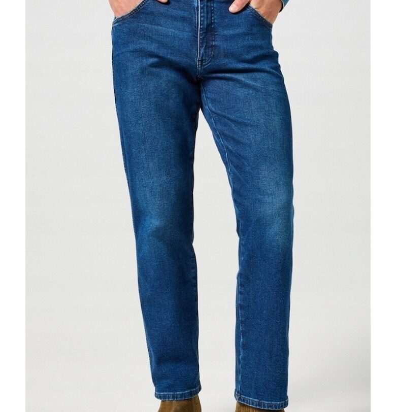 Мъжки дънки  Texas Shadow - памук/еластан - син Wrangler