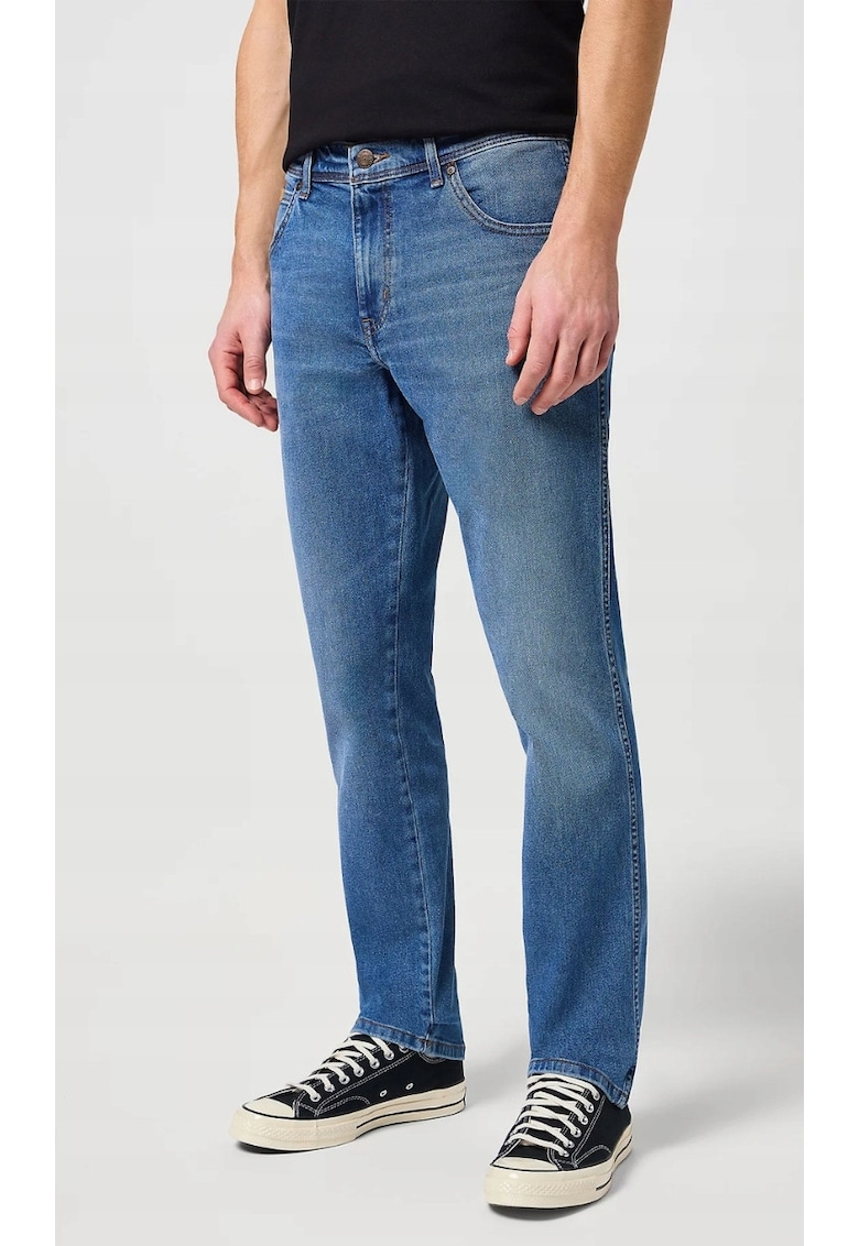 Мъжки дънки Texas The Maverick - памук/еластан - син Wrangler