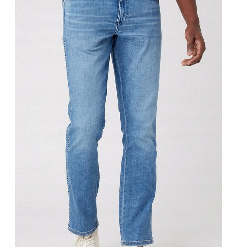 Мъжки дънки  Texas The Story - полиестер/памук/еластан - син - Wrangler